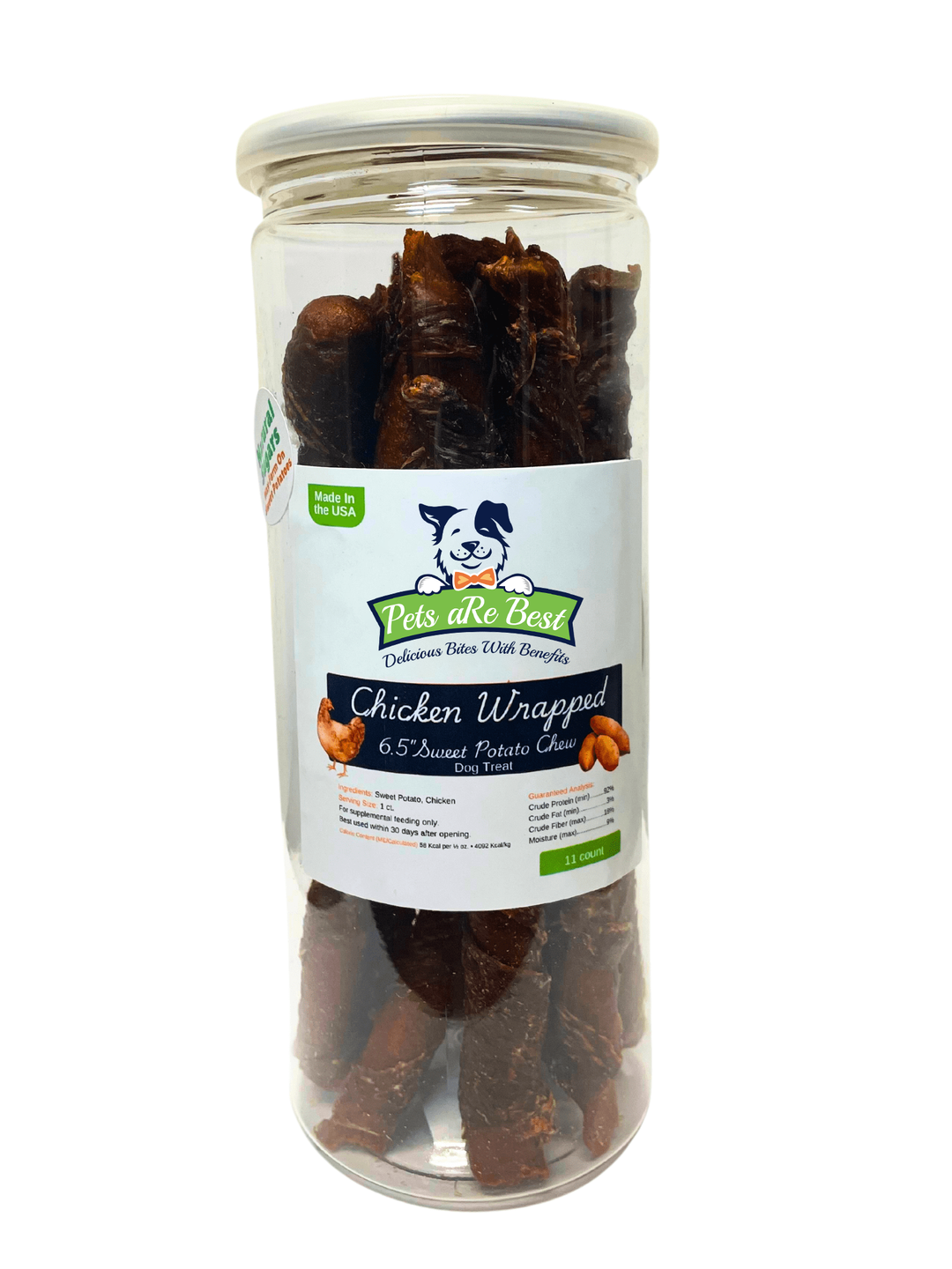 Chicken Wrapped Sweet Potato 6.5″