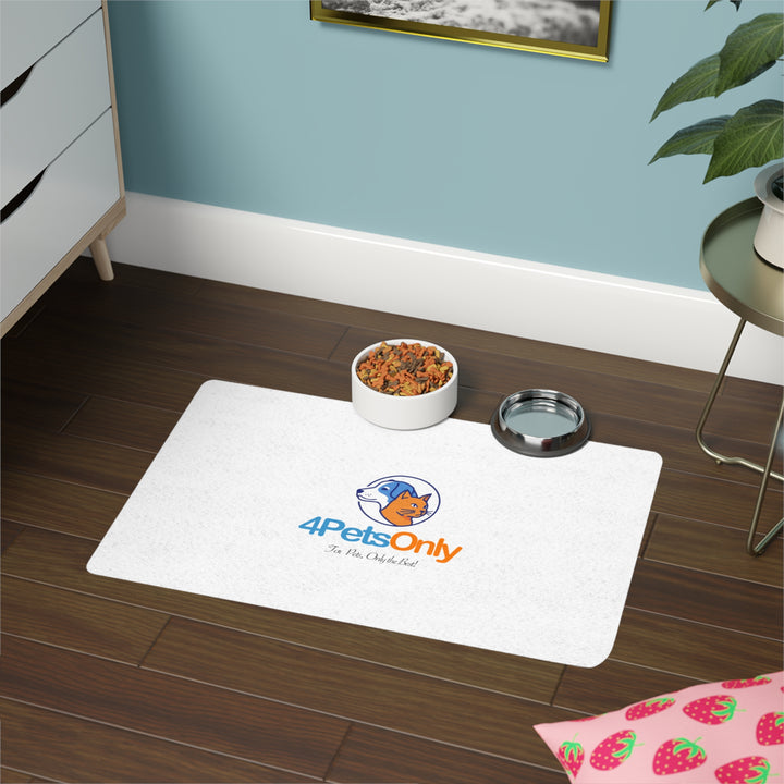 4PetsOnly Personalized Pet Food Mat