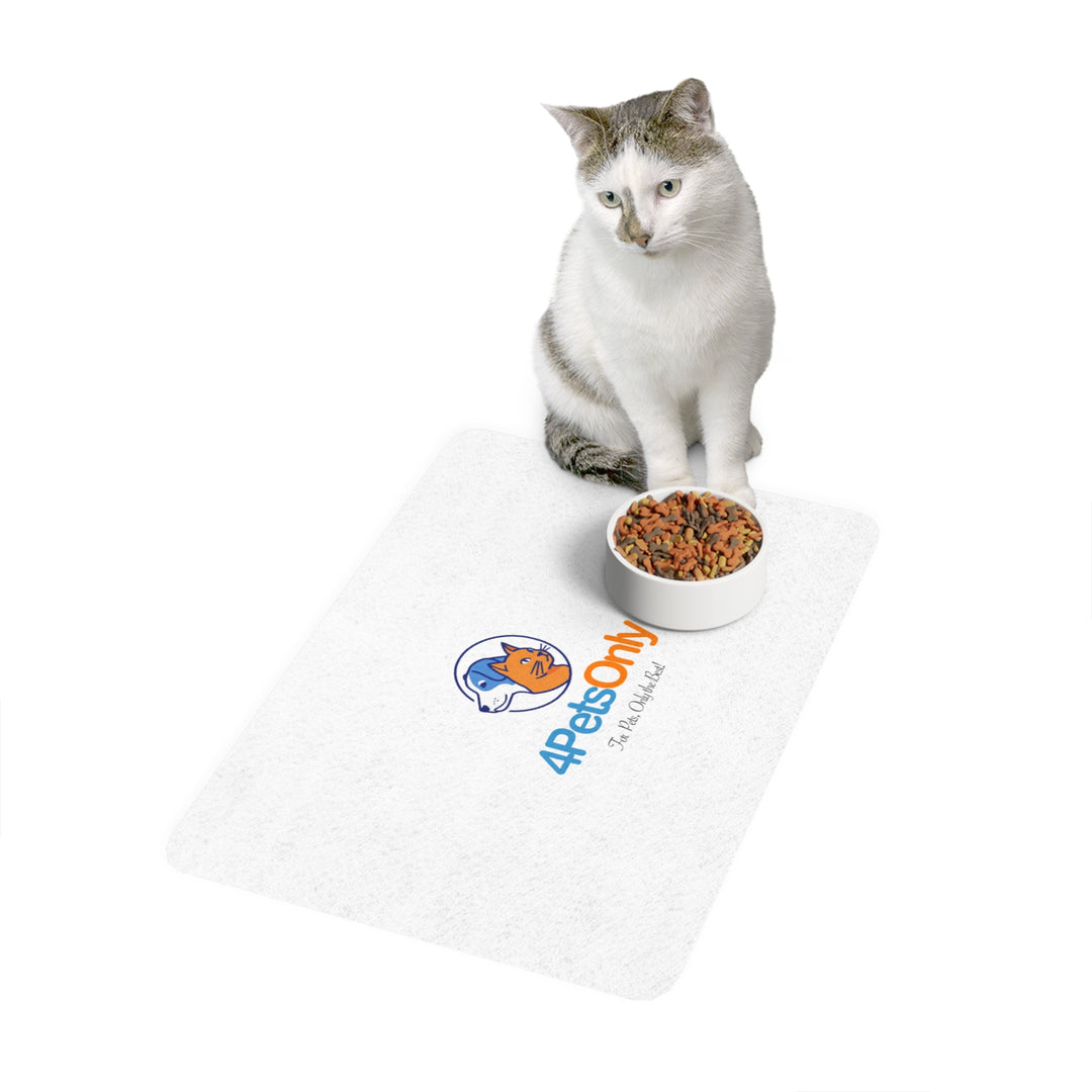 4PetsOnly Personalized Pet Food Mat