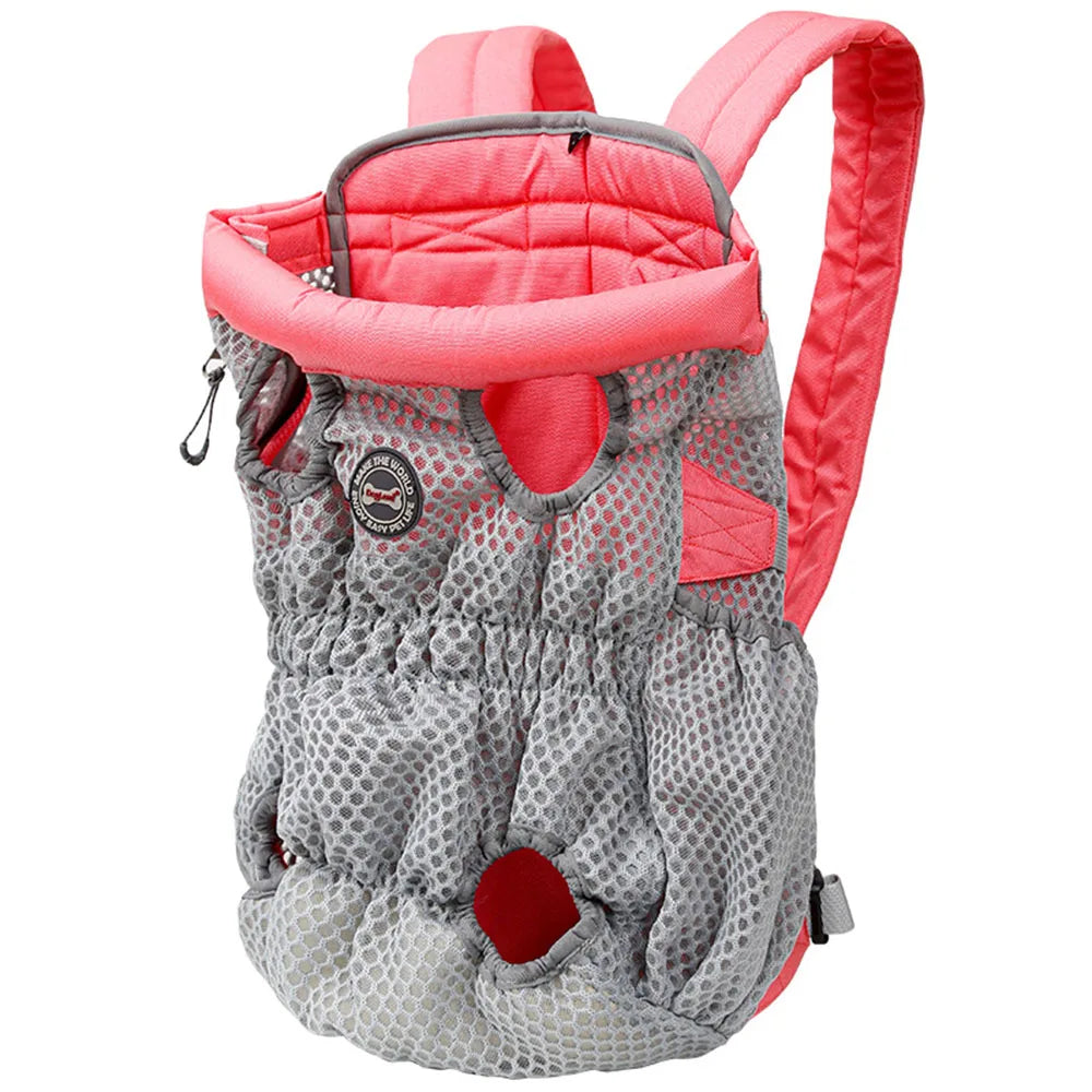New Pet Dog Travel Carrier Bag Backpacks Cat Puppy Pet Front Shoulder Carry Bag for Pet Dogs and Cats Breathable Carrying Bags