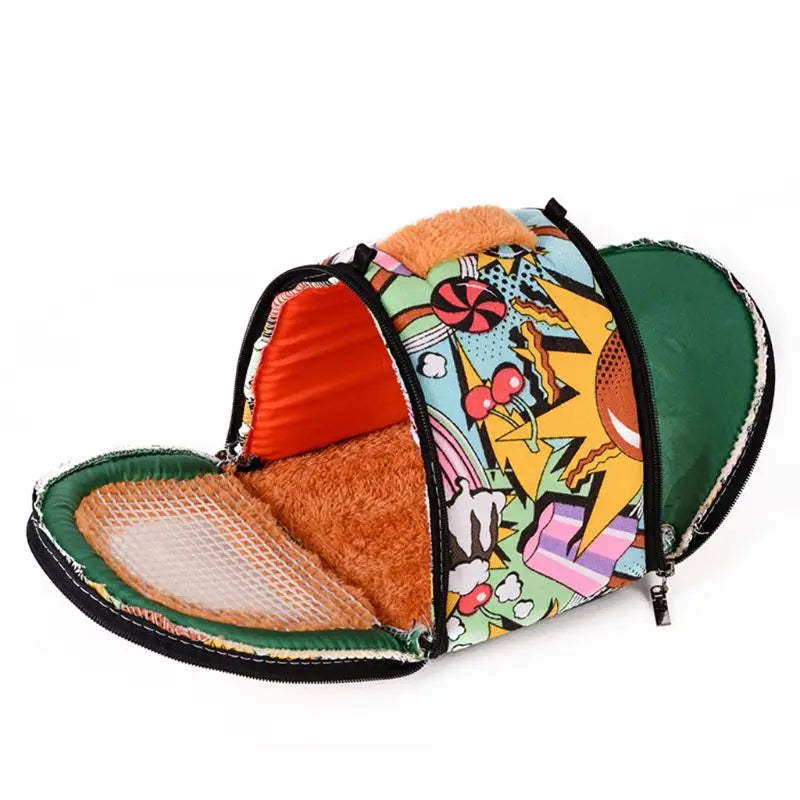 Portable Small Pet Travel Bag Hamster Carrier Breathable Outdoor Hedgehog Bag Drop Ship