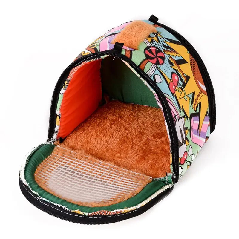 Portable Small Pet Travel Bag Hamster Carrier Breathable Outdoor Hedgehog Bag Drop Ship
