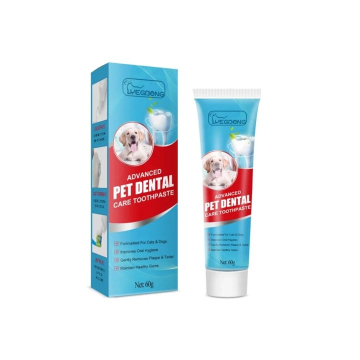 4PetsOnly Pet Toothpaste 60g - Edible, Fresh Breath for Cats & Dogs