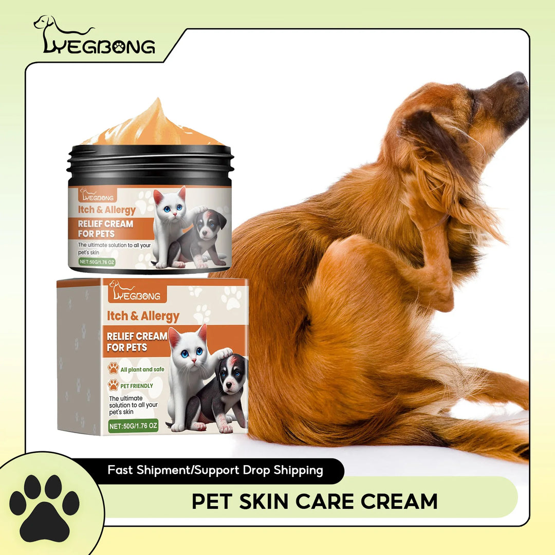 Pet Skin Care Cream Gentle Itching Relief Wart Remover