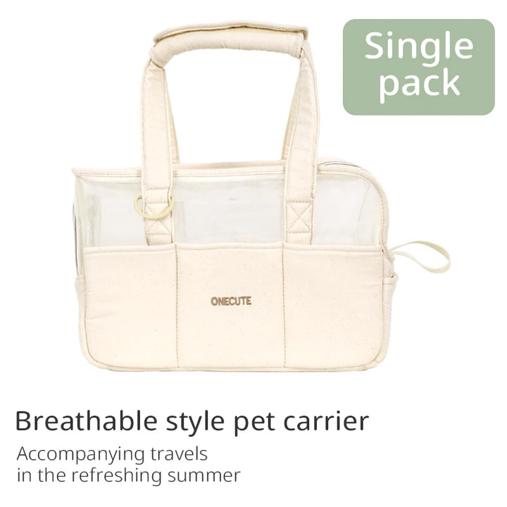 Pet Travel Backpack Outdoor Tote Bag Backpack For Puppy Summer breathable style Chihuahua Dog Supplies Suitable For Small Pets