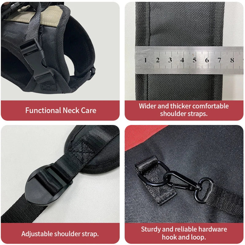4PetsOnly Pet Travel Backpack - Breathable, Durable Oxford Fabric for Cats & Dogs (3 Sizes)
