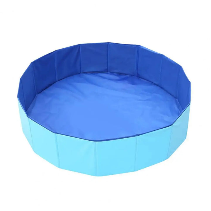4PetsOnly Interactive Collapsible Cat Bath Pool - Portable, Pet-Safe
