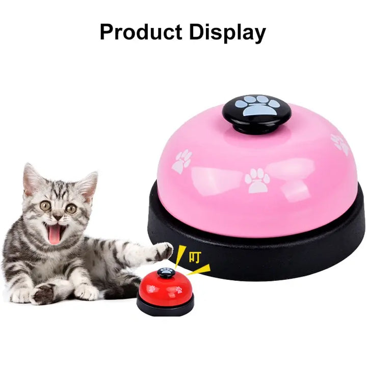 4PetsOnly Pet Training Bell - Footprint Design for Cats & Dogs