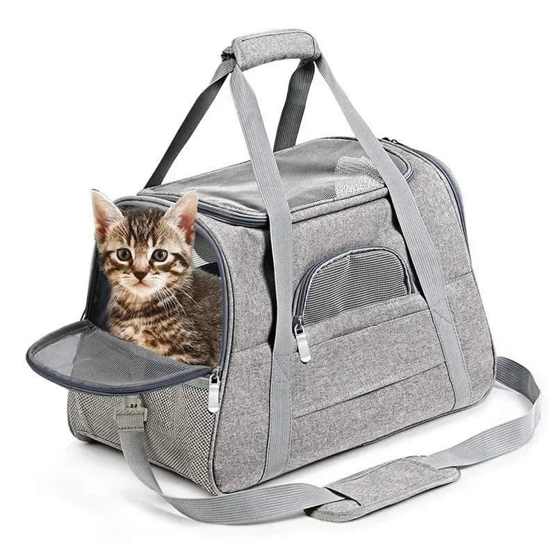 Pet Bag Portable Cat Bag Outing Bag Portable Pet Bag Breathable Cat Outdoor Travel Car Small Dog Bag Cat Backpack Carrier