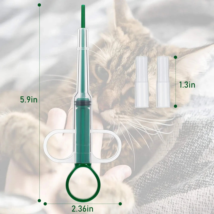 4PetsOnly Pet Medicine Feeder - Silicone Tip for Cats & Dogs