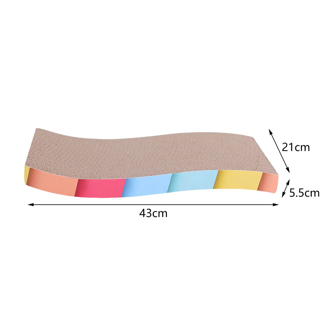 4PetsOnly Durable Corrugated Cardboard Cat Scratcher Lounge