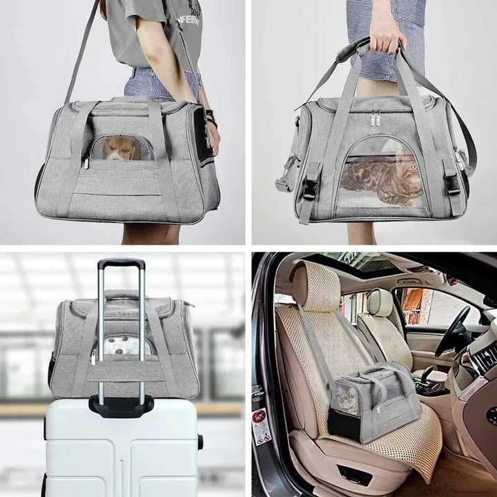 Pet Bag Portable Cat Bag Outing Bag Portable Pet Bag Breathable Cat Outdoor Travel Car Small Dog Bag Cat Backpack Carrier