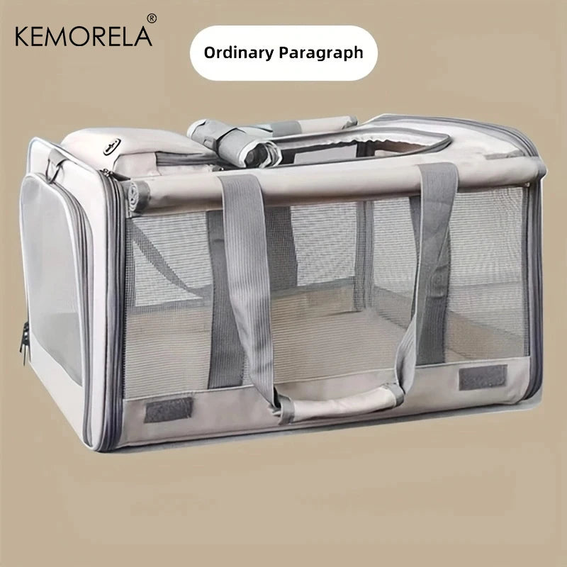 Pet Carriers Backpack Portable Breathable Foldable Shoulder Bag Cat Dog Carrier Bags Outgoing Travel Pets Handbag Transport Bag