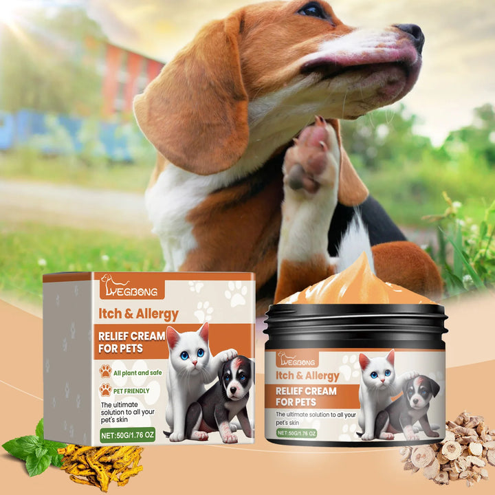 Pet Skin Care Cream Gentle Itching Relief Wart Remover