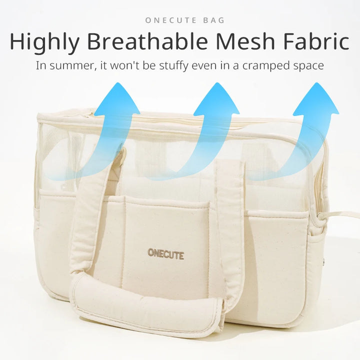 Pet Travel Backpack Outdoor Tote Bag Backpack For Puppy Summer breathable style Chihuahua Dog Supplies Suitable For Small Pets