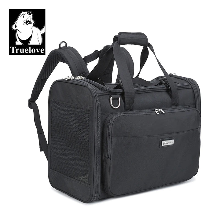 Truelove Pet Backpack Outdoor Hiking Hands Free Breathable Portable Adjustable Puppy Dog Cat Pet Carrier Bag Travel Backpack