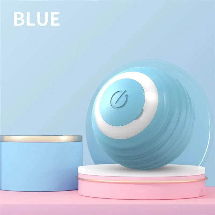 4PetsOnly Interactive Smart Cat Ball Toy - Self-Moving, Rechargeable