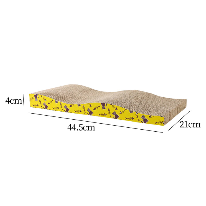 4PetsOnly Durable Corrugated Cardboard Cat Scratcher Lounge