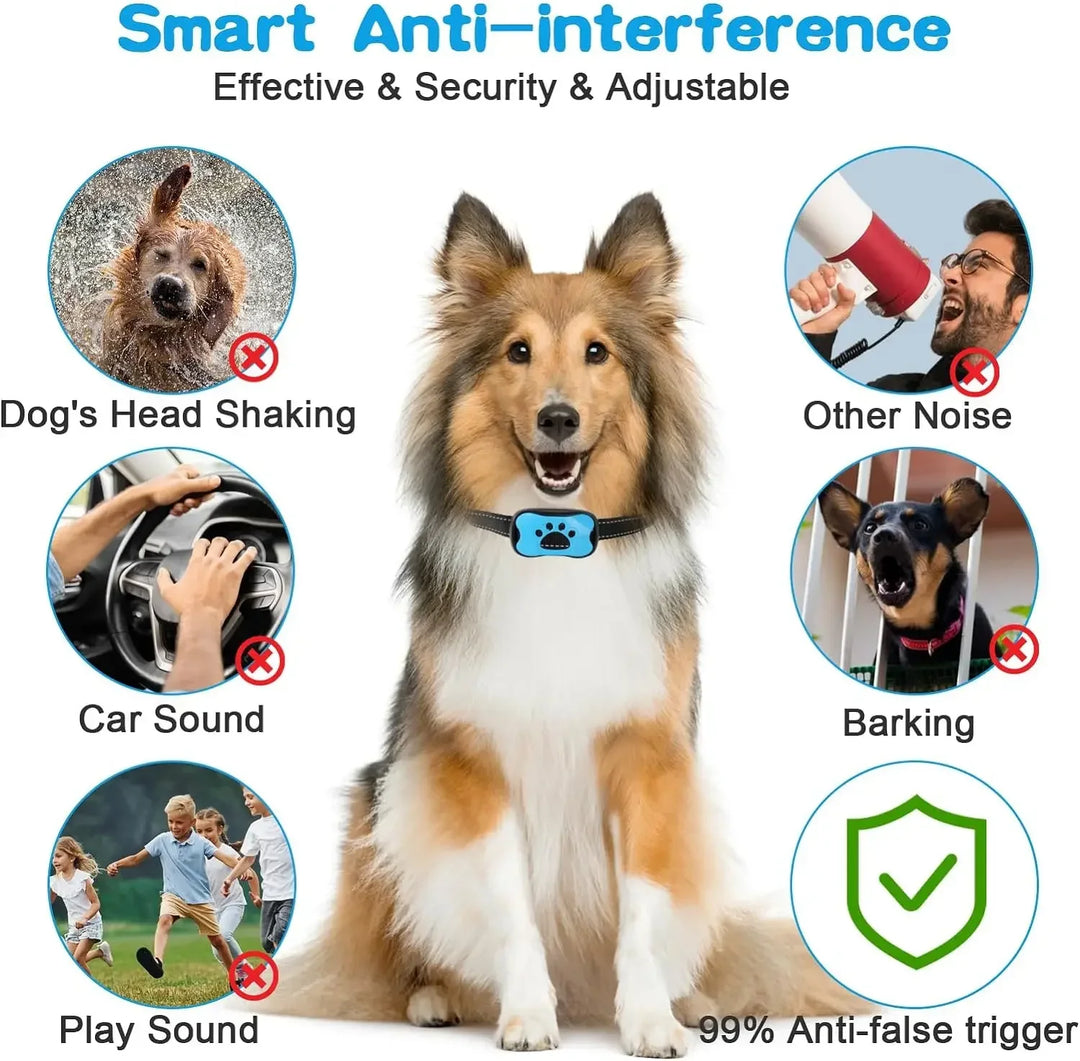 4PetsOnly SmartCalm Rechargeable Anti-Bark Dog Collar