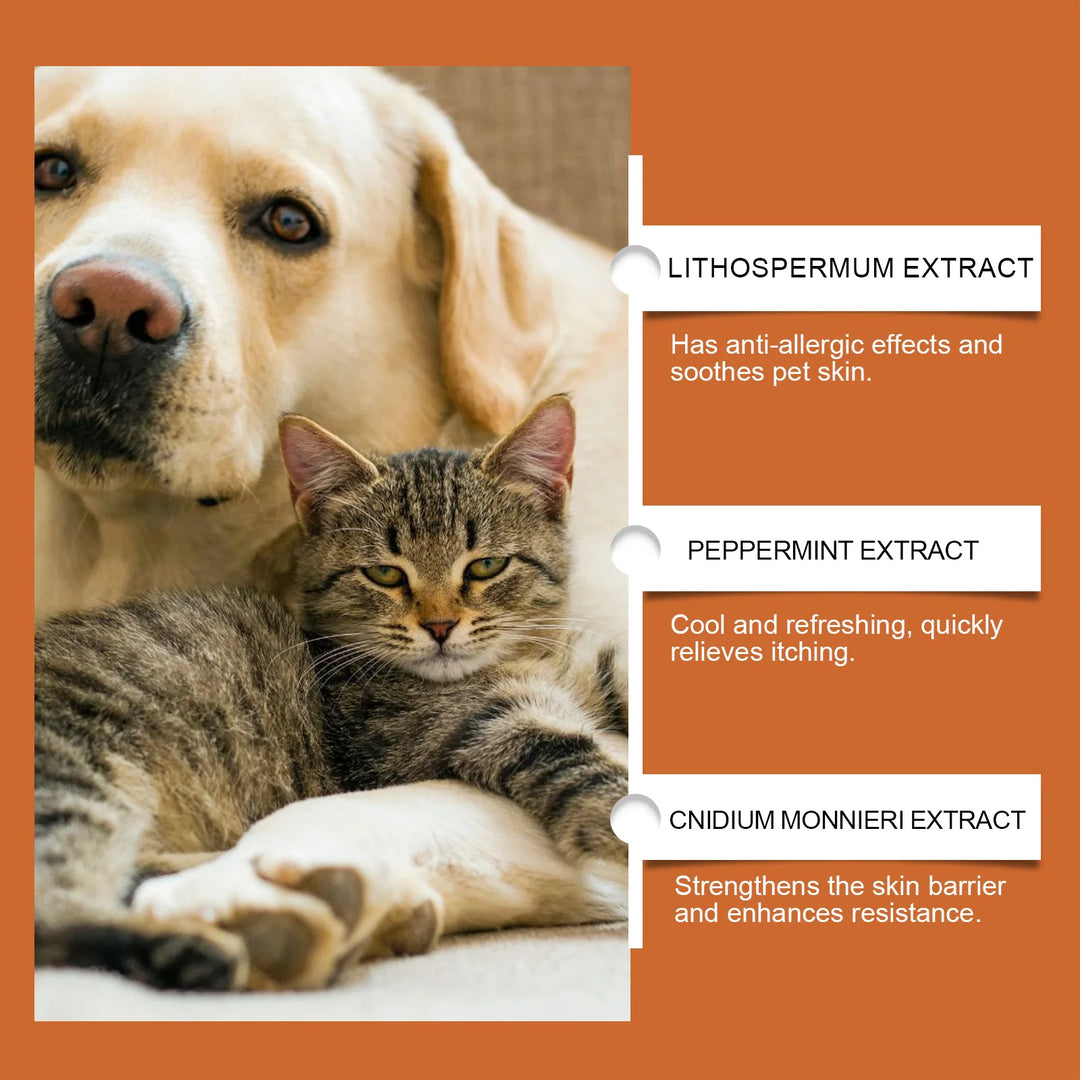Pet Skin Care Cream Gentle Itching Relief Wart Remover