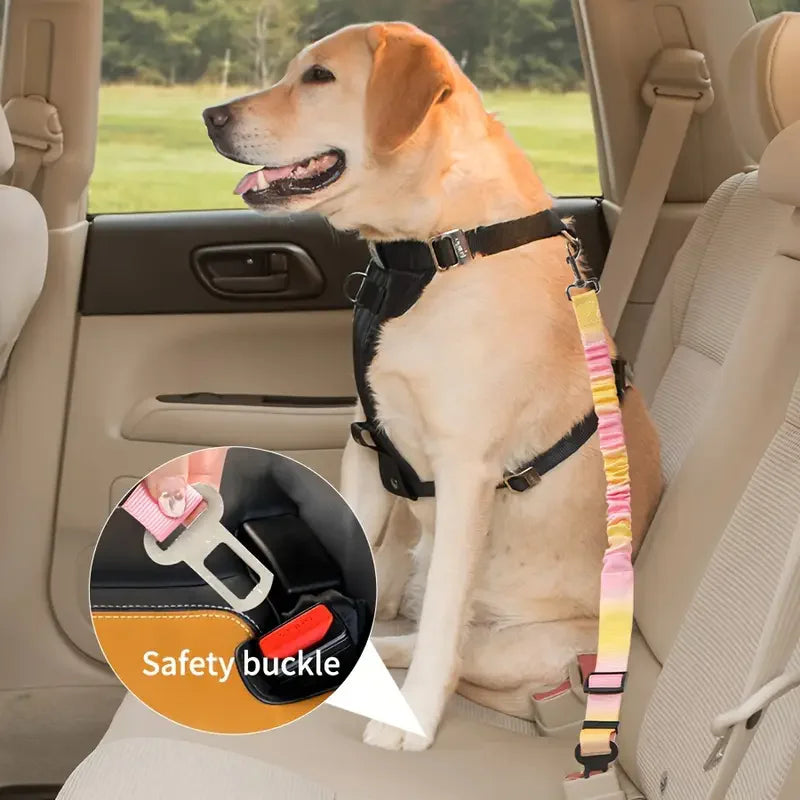 Pet Safety Belt for Dogs, Car Seat Artifact for Small and Medium Puppies, Safety Buckle for Cats, Fighting Teddy Supplies