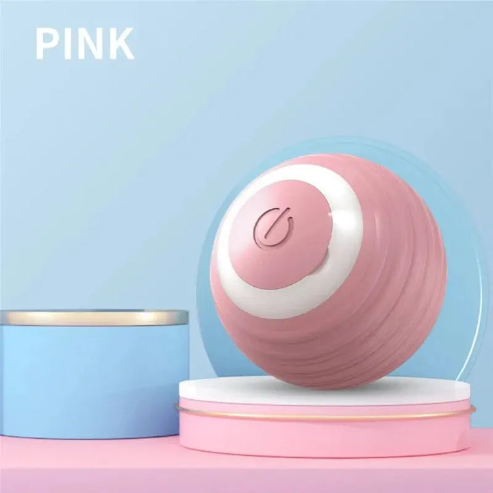 4PetsOnly Interactive Smart Cat Ball Toy - Self-Moving, Rechargeable