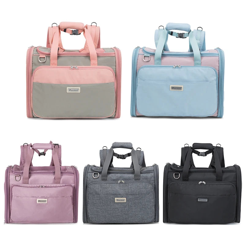 Truelove Pet Backpack Outdoor Hiking Hands Free Breathable Portable Adjustable Puppy Dog Cat Pet Carrier Bag Travel Backpack