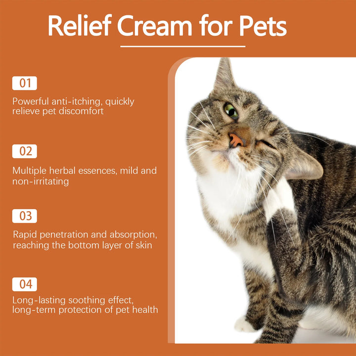 Pet Skin Care Cream Gentle Itching Relief Wart Remover